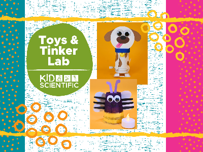 Kidcreate Studio - Fairfax Station. Toys & Tinker Lab Mini-Camp (5-12 Years)