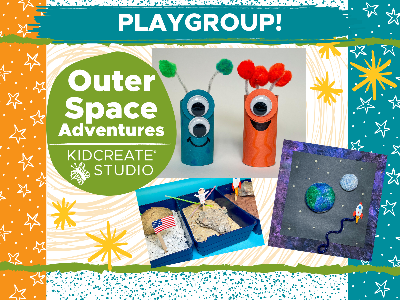 Kidcreate Studio - Alexandria. Artsy Playgroup - Outer Space (1-4 years)