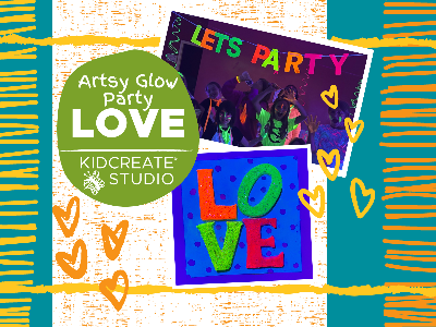 Artsy Glow Party - LOVE (4-9 Years)